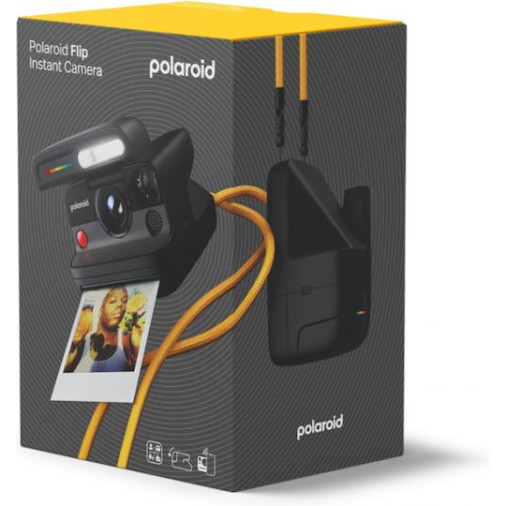 Polaroid Flip Instant Φωτογραφική Μηχανή Black