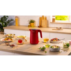 Bosch Mymoment Βραστήρας 1.7lt 2400W Κόκκινος