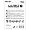 everActive Silver Line Επαναφορτιζόμενες Μπαταρίες AAA Ni-MH 800mAh 1.2V 4τμχ