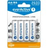 everActive Professional Line Επαναφορτιζόμενες Μπαταρίες AA Ni-MH 2600mAh 1.2V 4τμχ