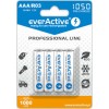everActive Professional Line Επαναφορτιζόμενες Μπαταρίες AAA Ni-MH 1050mAh 1.2V 4τμχ