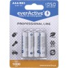 everActive Professional Line Επαναφορτιζόμενες Μπαταρίες AAA Ni-MH 1050mAh 1.2V 4τμχ