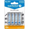 everActive Silver Line Επαναφορτιζόμενες Μπαταρίες AA Ni-MH 2000mAh 1.2V 4τμχ