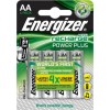 Energizer Power Plus Επαναφορτιζόμενες Μπαταρίες AA Ni-MH 2000mAh 1.2V 4τμχ