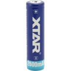 XTAR Επαναφορτιζόμενη Μπαταρία 18650 Li-ion 2600mAh 3.7V 1τμχ