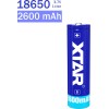 XTAR Επαναφορτιζόμενη Μπαταρία 18650 Li-ion 2600mAh 3.7V 1τμχ