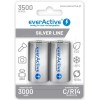 everActive Silver Line Επαναφορτιζόμενες Μπαταρίες C Ni-MH 3500mAh 1.2V 2τμχ