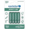 everActive Επαναφορτιζόμενες Μπαταρίες Ni-MH 550mAh 4τμχ