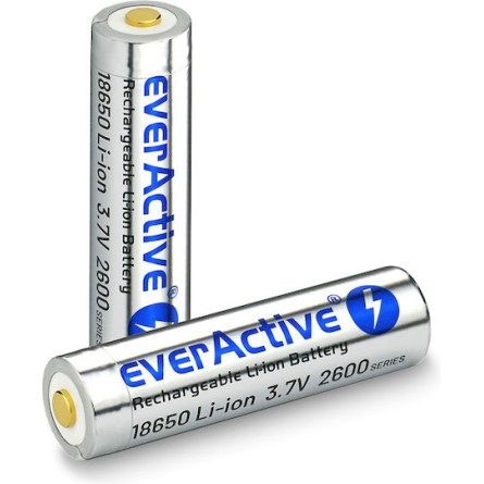 everActive Επαναφορτιζόμενη Μπαταρία 18650 Li-ion 2600mAh 3.7V 1τμχ