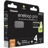 Panasonic Eneloop Pro with Battery Case Επαναφορτιζόμενες Μπαταρίες AAA Ni-MH 930mAh 1.2V 4τμχ