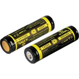 XTAR Επαναφορτιζόμενη Μπαταρία 14500 Li-Mn 800mAh 3.7V 1τμχ