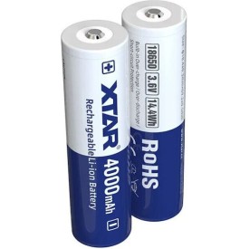 XTAR Επαναφορτιζόμενη Μπαταρία 18650 Li-ion 4000mAh 3.6V 1τμχ