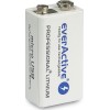 everActive Professional Επαναφορτιζόμενη Μπαταρία 9V Li-ion 500mAh 1τμχ