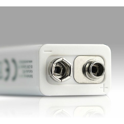 everActive Professional Επαναφορτιζόμενη Μπαταρία 9V Li-ion 500mAh 1τμχ