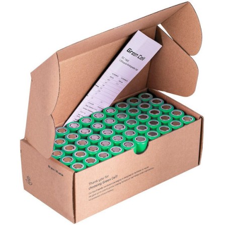 Green Cell 50gc18650nmc29 Household Battery Rechargeable 18650 Lithium-ion Li-ion Battery