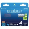 Panasonic Eneloop & Storage Case Επαναφορτιζόμενες Μπαταρίες AA Ni-MH 2000mAh 1.2V 4τμχ