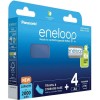 Panasonic Eneloop & Storage Case Επαναφορτιζόμενες Μπαταρίες AA Ni-MH 2000mAh 1.2V 4τμχ