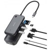 Verbatim Share My Screen 1080p USB-C Docking Station με HDMI PD Μαύρο