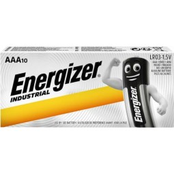 Energizer Industrial Αλκαλικές Μπαταρίες AAA 1.5V 10τμχ