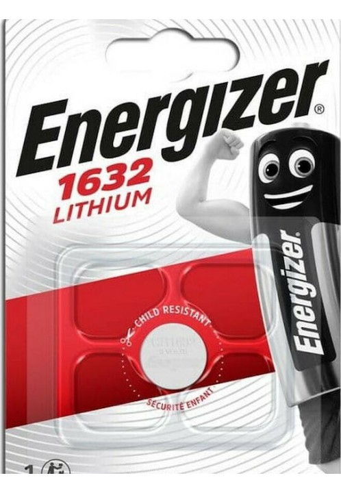 Energizer Μπαταρία Λιθίου Ρολογιών CR1632 3V 1τμχ
