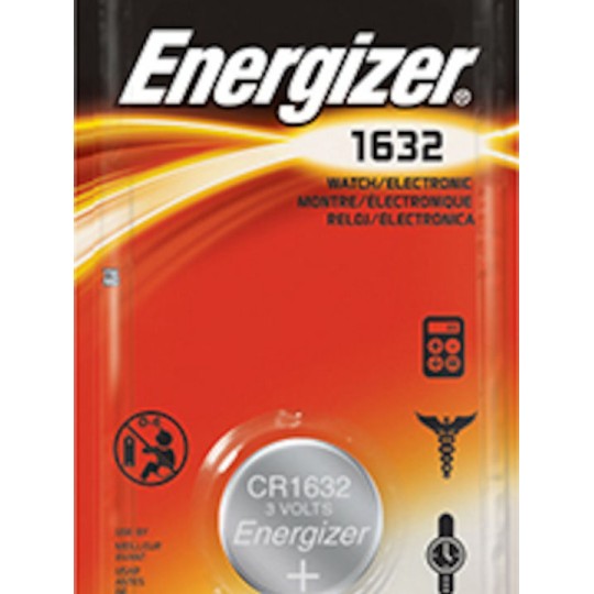 Energizer Μπαταρία Λιθίου Ρολογιών CR1632 3V 1τμχ