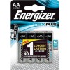 Energizer Max Plus Αλκαλικές Μπαταρίες AA 1.5V 4τμχ