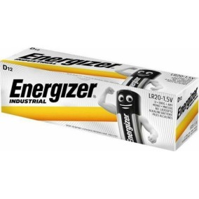 Energizer Industrial Αλκαλικές Μπαταρίες D 1.5V 12τμχ