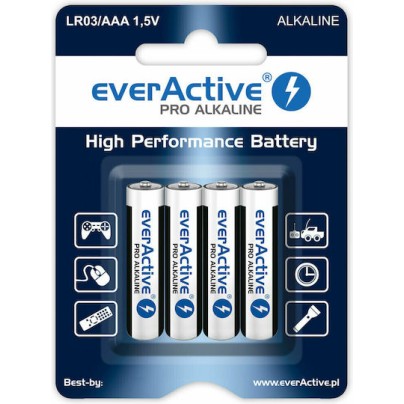 everActive Pro Αλκαλικές Μπαταρίες AA 1.5V 4τμχ