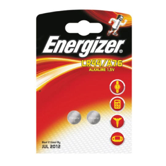 Energizer Αλκαλικές Μπαταρίες Ρολογιών LR44 1.5V 2τμχ