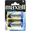 Maxell Αλκαλικές Μπαταρίες D 1.5V 2τμχ