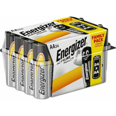 Energizer Power Αλκαλικές Μπαταρίες AA 1.5V 24τμχ