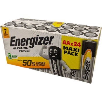 Energizer Power Αλκαλικές Μπαταρίες AA 1.5V 24τμχ
