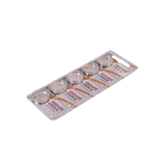Maxell Hologram Μπαταρίες Λιθίου Ρολογιών CR2016 3V 5τμχ