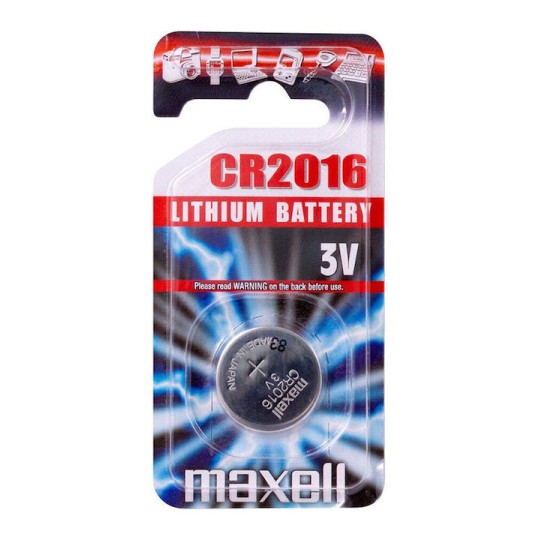 Maxell Hologram Μπαταρίες Λιθίου Ρολογιών CR2016 3V 5τμχ