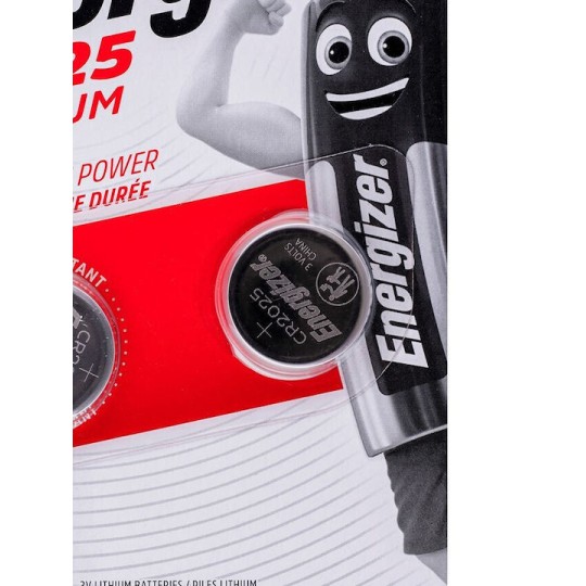 Energizer Μπαταρία Λιθίου Ρολογιών CR2025 3V 1τμχ