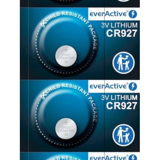 everActive Μπαταρίες Λιθίου Ρολογιών CR927 5τμχ