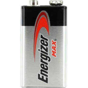 Energizer Max Αλκαλική Μπαταρία 9V 1τμχ
