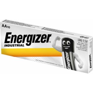 Energizer Industrial Αλκαλικές Μπαταρίες AA 1.5V 10τμχ