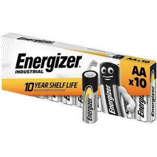 Energizer Industrial Αλκαλικές Μπαταρίες AA 1.5V 10τμχ