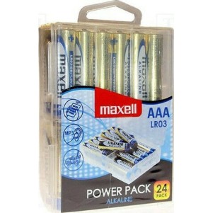 Maxell Αλκαλικές Μπαταρίες AAA 1.5V 24τμχ