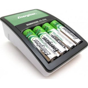 Energizer ACCU Recharge Maxi Φορτιστής 4 Μπαταριών Ni-MH Μεγέθους AA/AAA Σετ με 4x AA 2000mAh