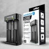everActive LC-200 USB Φορτιστής 2 Μπαταριών Li-ion Μεγέθους 18650/21700