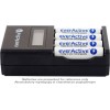 everActive NC-450 Φορτιστής 4 Μπαταριών Ni-MH Μεγέθους AA/AAA