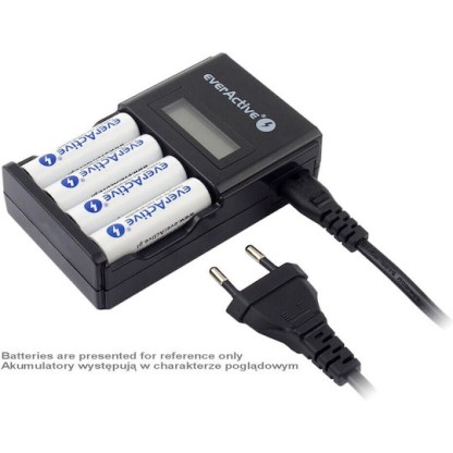 everActive NC-450 Φορτιστής 4 Μπαταριών Ni-MH Μεγέθους AA/AAA