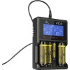 XTAR VC4 USB Φορτιστής 4 Μπαταριών Li-ion/Ni-MH Μεγέθους AA/AAA/D/18650