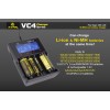 XTAR VC4 USB Φορτιστής 4 Μπαταριών Li-ion/Ni-MH Μεγέθους AA/AAA/D/18650