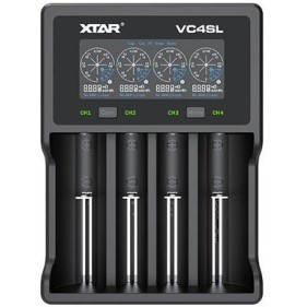 XTAR VC4SL USB Φορτιστής 4 Μπαταριών Li-ion/Ni-MH Μεγέθους AA/AAA
