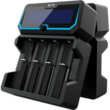 XTAR X4 Φορτιστής 4 Μπαταριών Li-ion Μεγέθους AA/AAA/18650/21700/16340/26650/14500