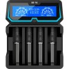 XTAR X4 Φορτιστής 4 Μπαταριών Li-ion Μεγέθους AA/AAA/18650/21700/16340/26650/14500