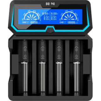 XTAR X4 Φορτιστής 4 Μπαταριών Li-ion Μεγέθους AA/AAA/18650/21700/16340/26650/14500